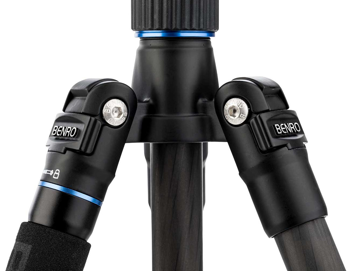 Benro Slim Travel Tripod Kit in Carbon Fiber Black/Blue - FSL09CN00 - image 6