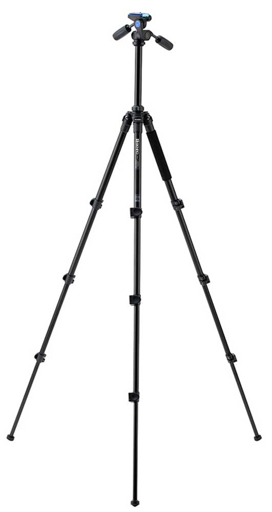 Benro Adventure Tripod in Aluminum Black with HD1A - TAD18AHD1A - image 5