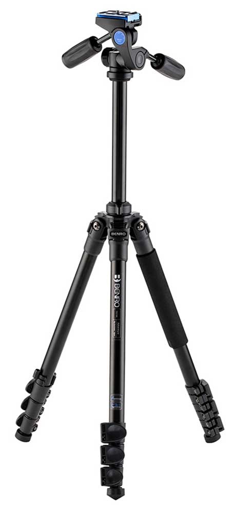 Benro Adventure Tripod in Aluminum Black with HD1A - TAD18AHD1A - image 3