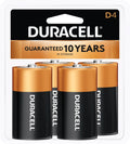 Duracell Coppertop D Alkaline Battery 4 Pack - DURACELL-MN1300R4 - image 1