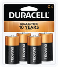 Duracell Coppertop C Alkaline Battery 4 Pack - MN1400R4ZX17-40417 - image 1