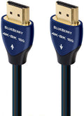 AudioQuest 0.75 Meters (2.5 Feet) BlueBerry HDMI 2.1 Cable - HDM18BLUE075 - image 1