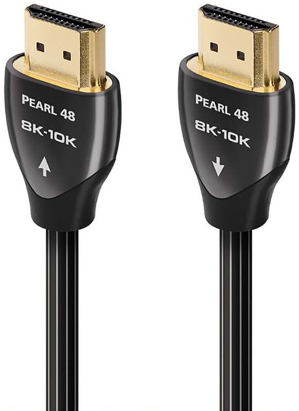 AudioQuest 0.75 Meters (2.5 Feet) Pearl 48 HDMI 2.1 Cable - HDM48PEA075 - image 1