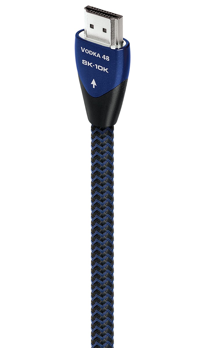 AudioQuest 0.75 Meter (2.5 Feet) Vodka 48 HDMI 2.1 Cable - HDM48VOD075 - image 1