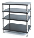 Solidsteel HY-4 Flat Black High-End Audio Rack - HY-4L - image 1