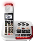 Panasonic White Amplified Cordless Phone With Digital Answering Machine - KX-TGM420W - image 1
