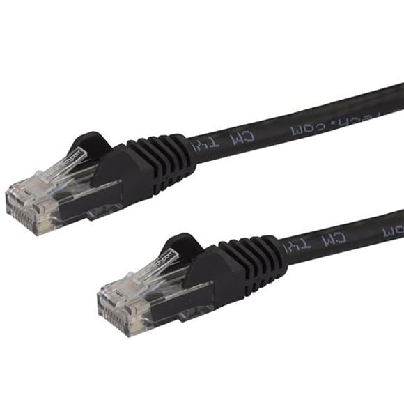 StarTech Black Snagless Cat 6 25 Ft. Ethernet Cable - N6PATCH25BK - image 1