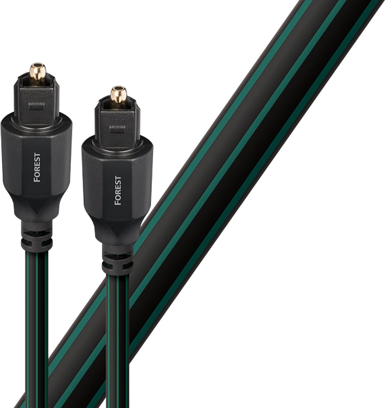 AudioQuest Forrest 0.75 Meter (2.5 Feet) Optical Cable - OPTFORESTPOINT75M - image 1