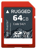 ProMaster Professional 64GB SDXC 600X Rugged Memory Card - PRO5421 - image 1