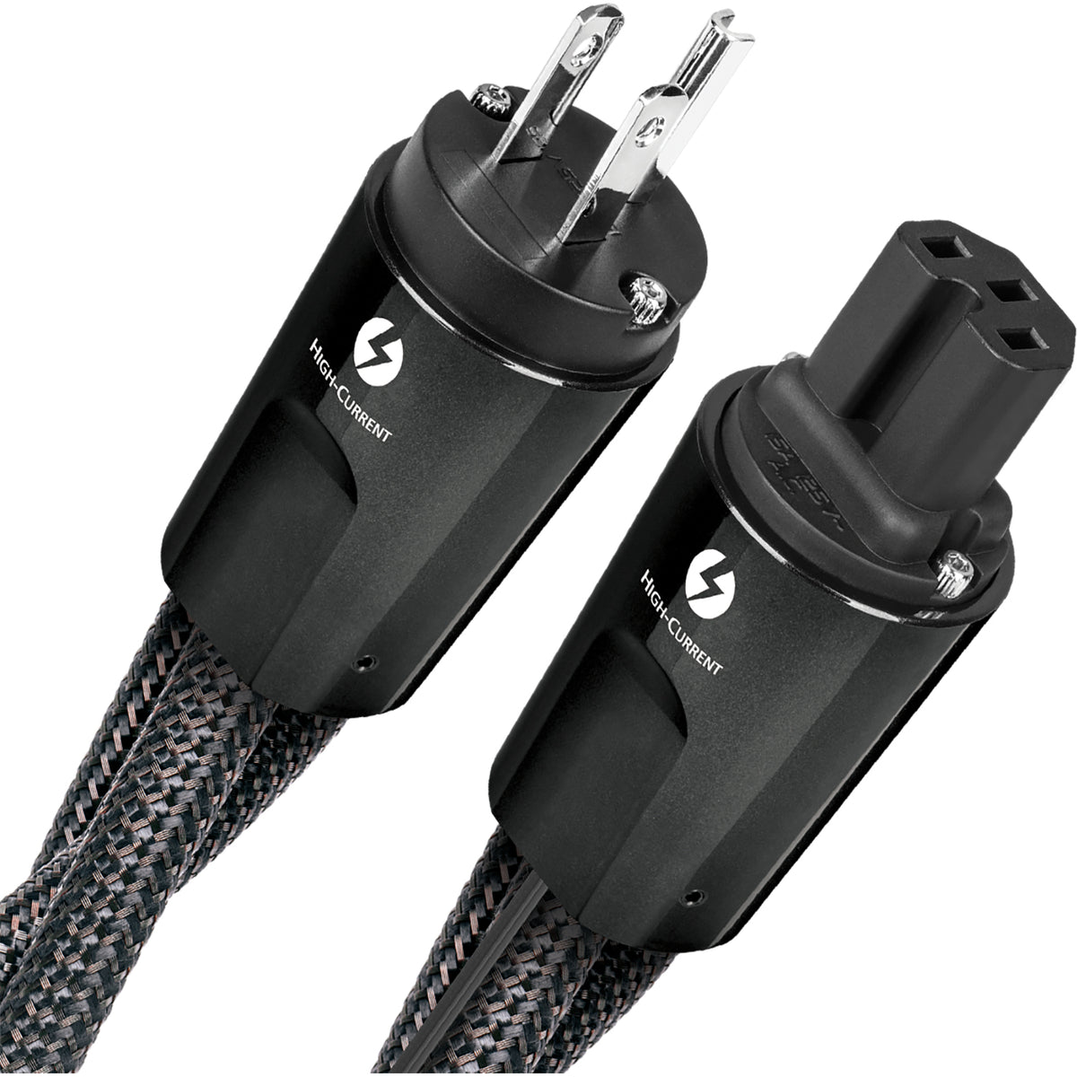 AudioQuest Thunder 6.6 Feet 15A Low-Z Noise-Dissipation 3 Pole AC Power Cable - THUNDER2M15A - image 1