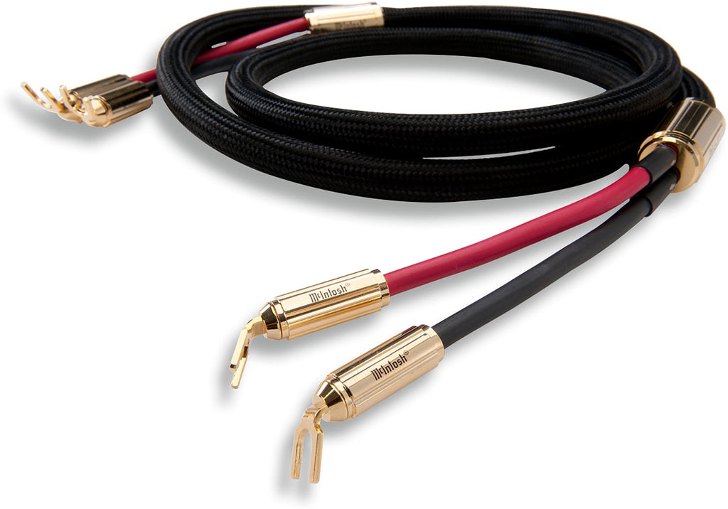 McIntosh 6.6 Feet Speaker Cable With Spade Connectors - CS2M - image 1