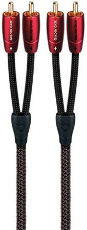 AudioQuest Golden Gate 3M RCA To RCA Cable - GOLDENGATE3M - image 1