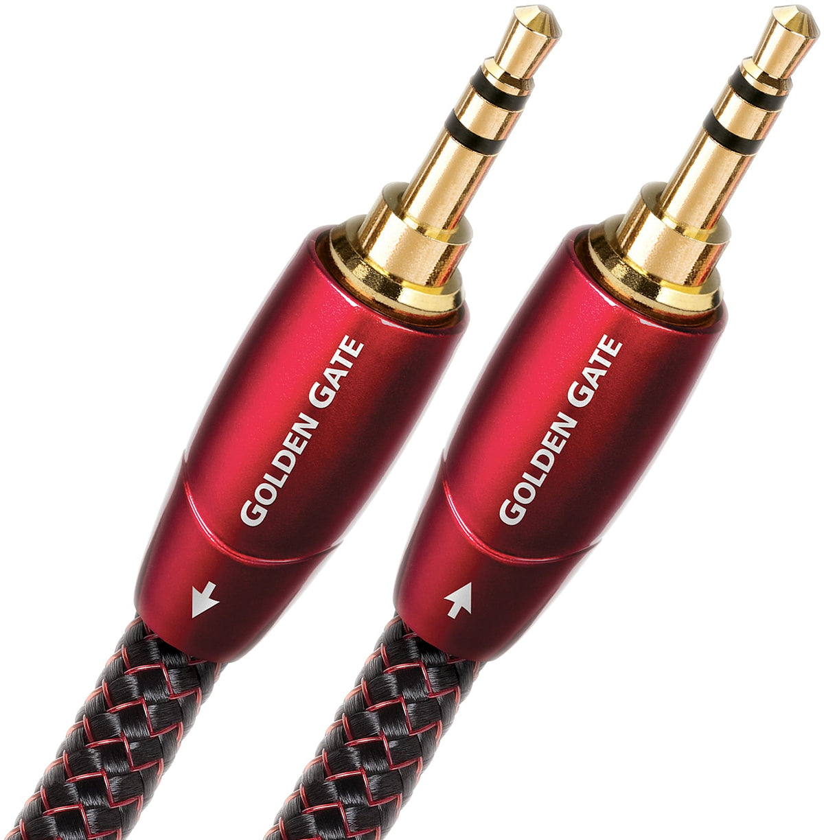 AudioQuest 3.3 Ft Golden Gate 3.5mm to 3.5mm Interconnect Cable - GOLDENGATE352351M - image 1