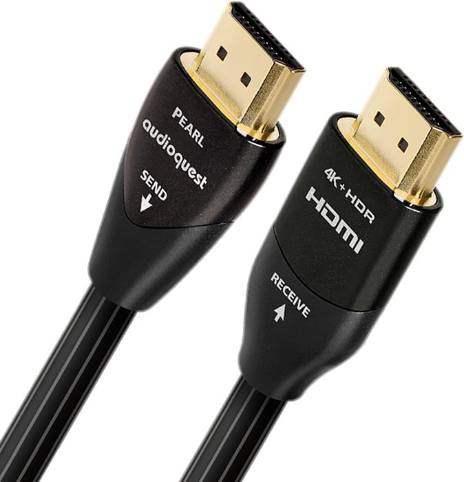 AudioQuest Pearl Active 7.5 Meters (24.6 Feet) HDMI 2.0 Cable - HDMIPEARL7/5MACTIVE - image 1