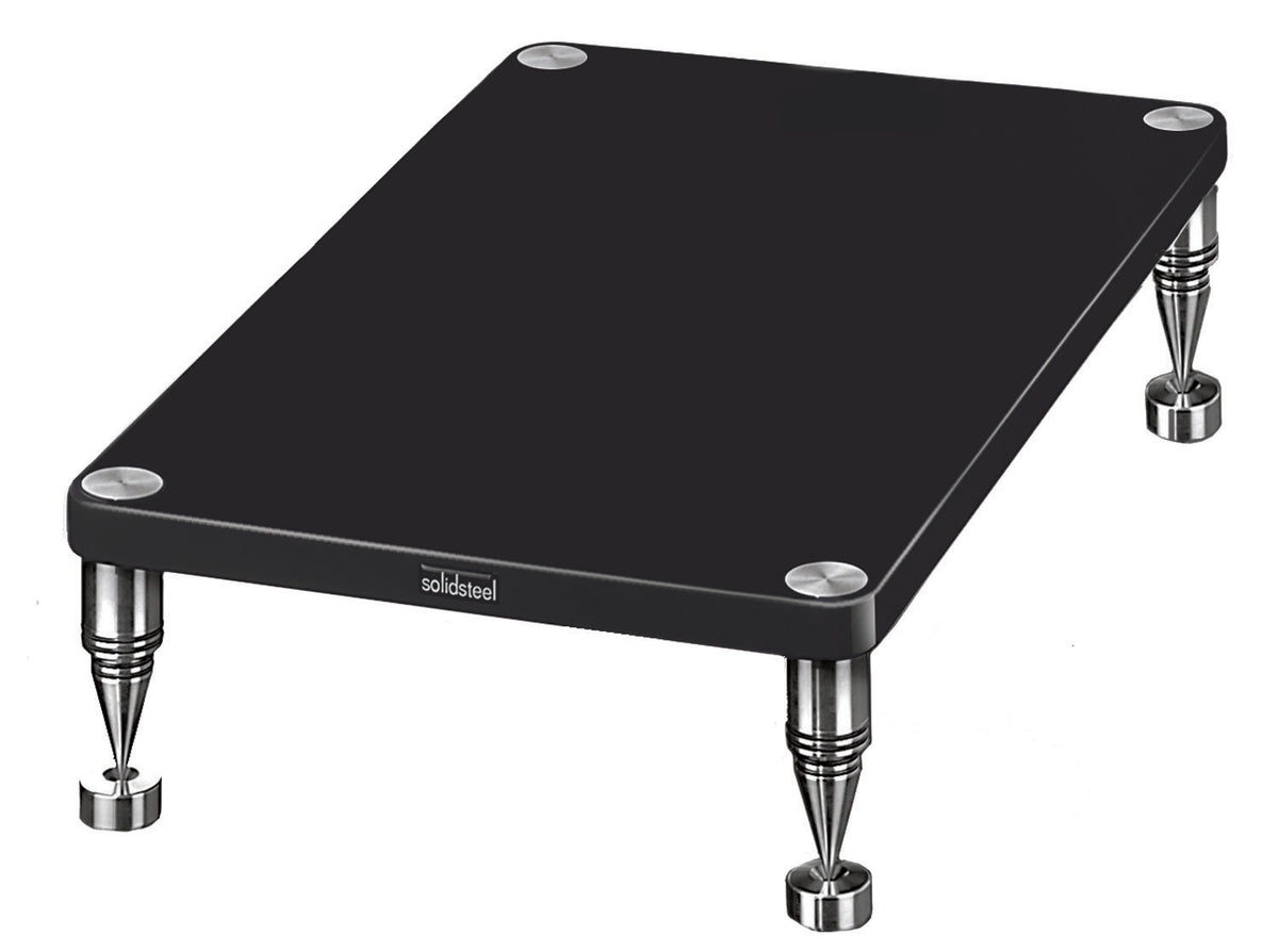 Solidsteel Gloss Black Amp Stand - HF-AGBK - image 1