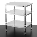 Solidsteel HF-3 Gloss White High-End Audio Rack - HF-3GWH - image 1