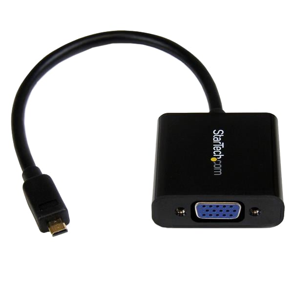 StarTech Micro MDMI To VGA Adapter Converter - MCHD2VGAE2 - image 1