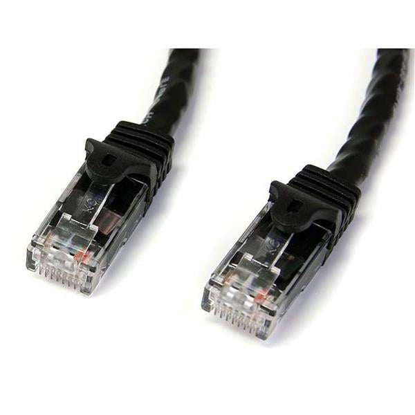 StarTech Black Snagless Cat 6 100 Ft. Ethernet Cable  - N6PATCH100BK - image 1