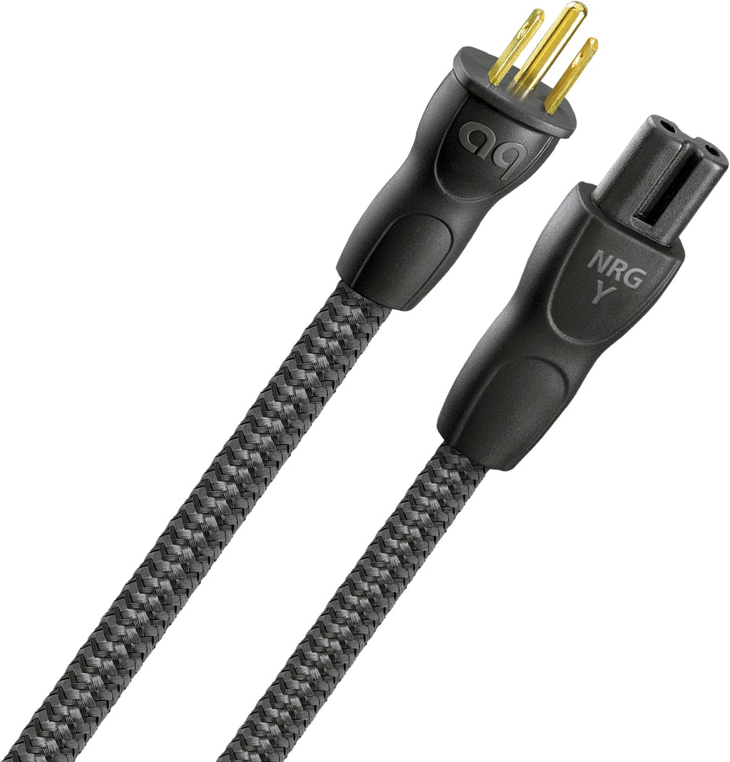 AudioQuest NRG Series 9.8 Feet Low Distortion 2 Pole AC Power Cable - NRGY2US3M - image 1