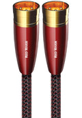 AudioQuest 3.3 Feet Red River XLR Interconnect Cables - REDRIVER1MXLR - image 1