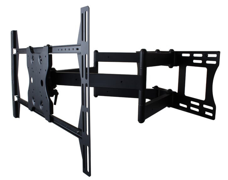 SunBrite Black Dual Arm Articulating TV Wall Mount - SB-WM-ART2-L-BL - image 1