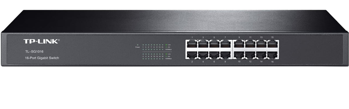 TP-Link 16 Port Gigabit Switch - TLSG1016 - image 1