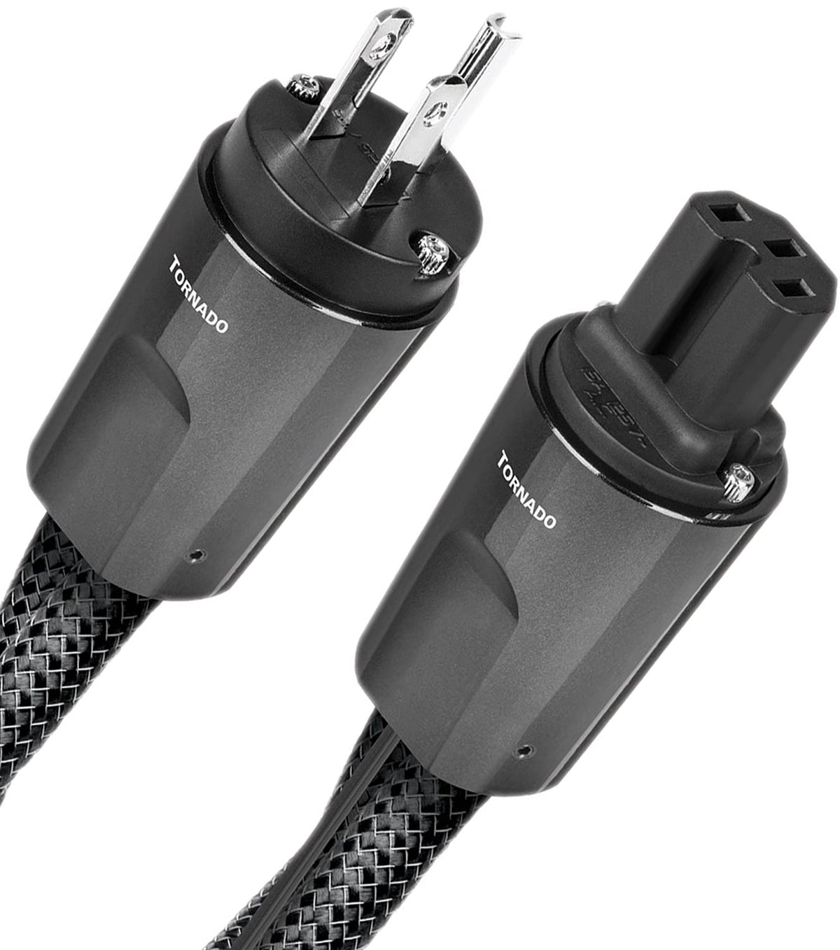 AudioQuest Tornado 6.6 Feet 15A Low-Z Noise-Dissipation 3 Pole AC Power Cable - TORNADO2M15A - image 1