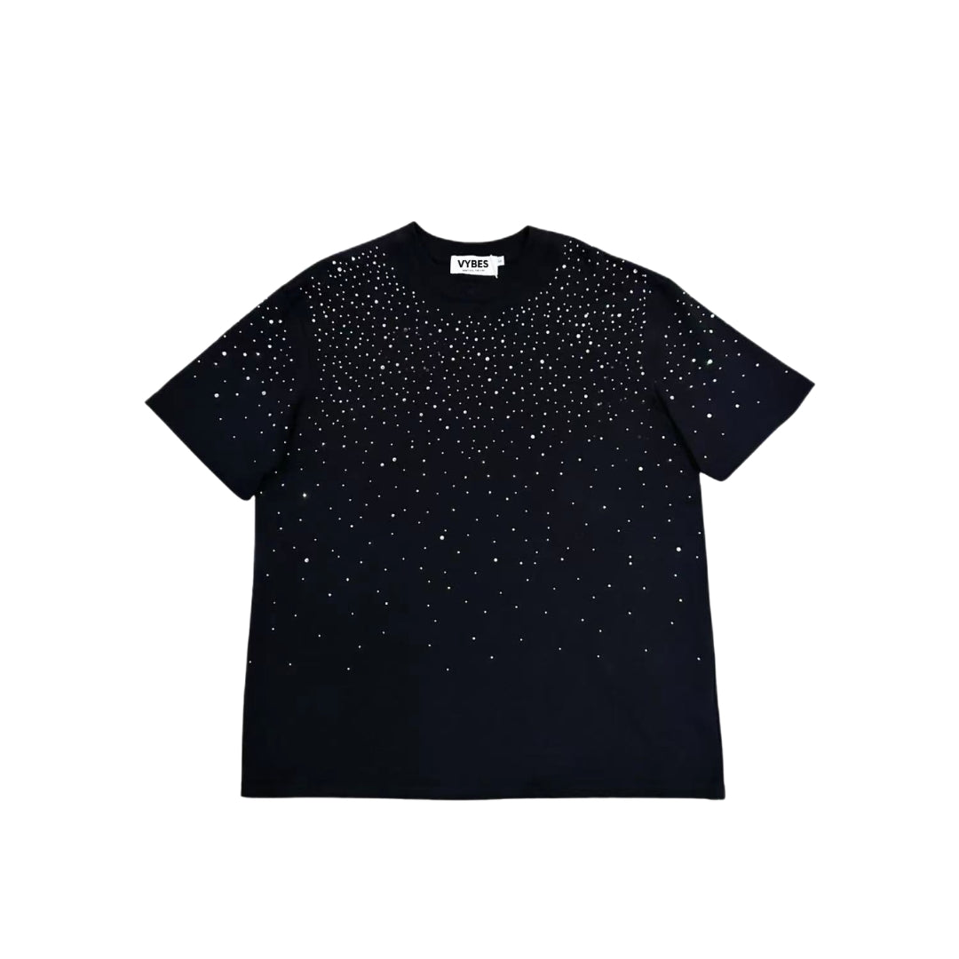 VYBES Classic Rhinestone Tee