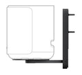 Bose Lifestyle Speaker Wall Bracket in Black - 897827-0010 - image 1