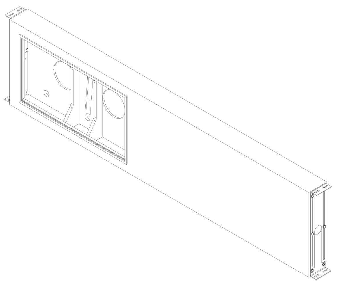 Bowers & Wilkins Audio Racks & Video Racks Back Box for ISW-4 Subwoofer - FP28948 - image 1