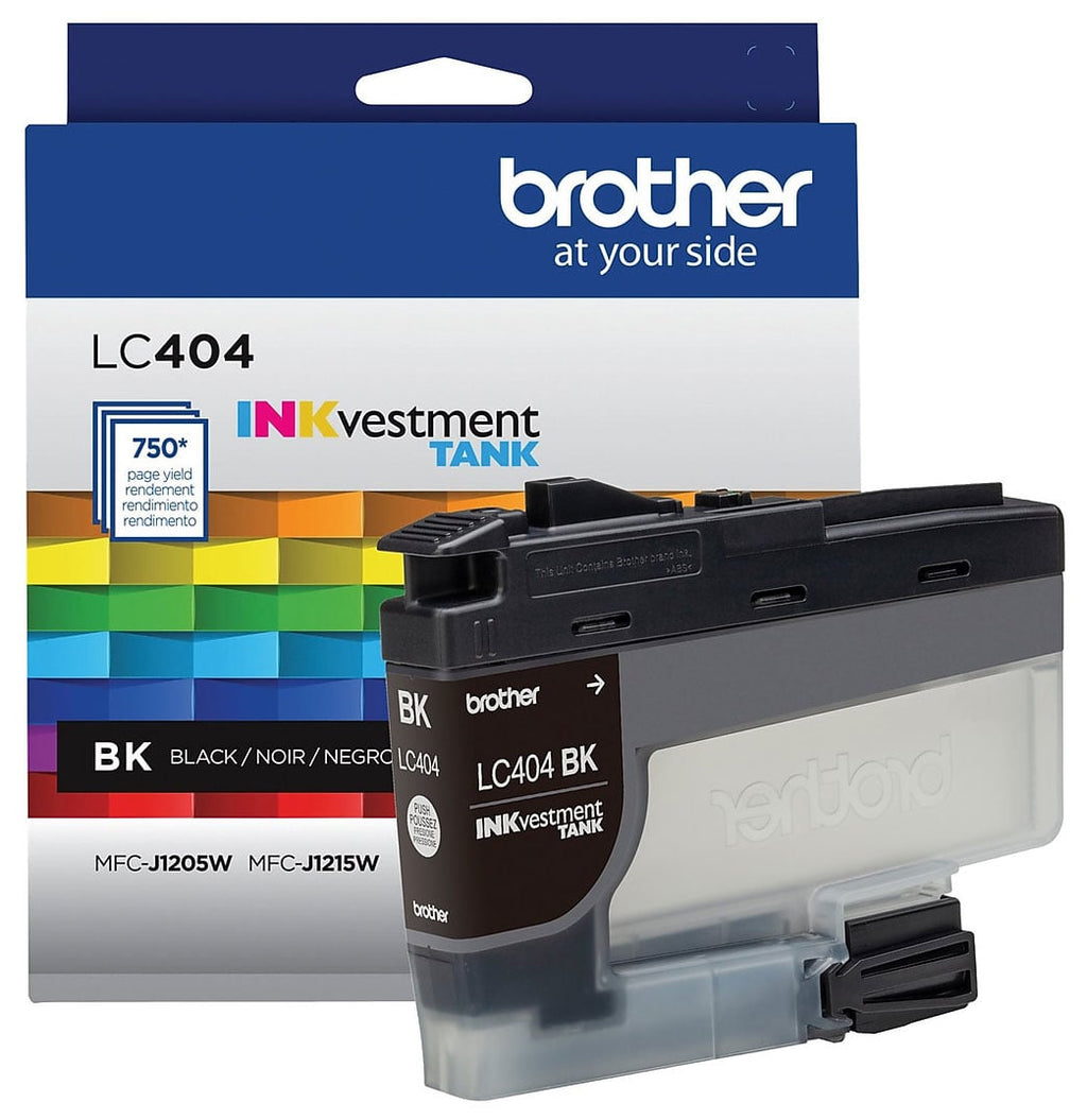 Brother INKvestment Tank Ink Cartridge Standard-Yield in Black - LC404BKS - image 3