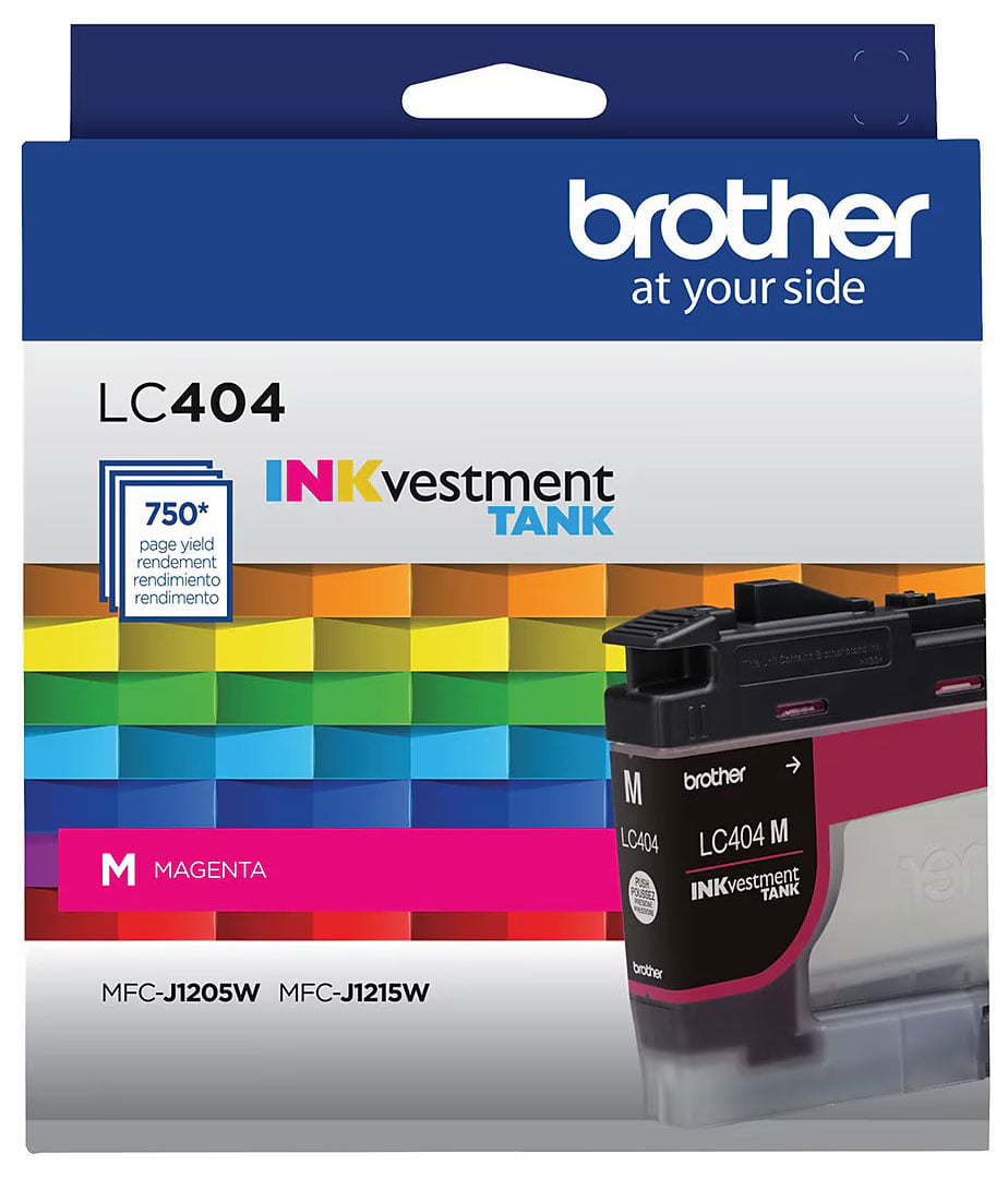 Brother INKvestment Tank Ink Cartridge Standard-Yield in Magenta - LC404MS - image 1