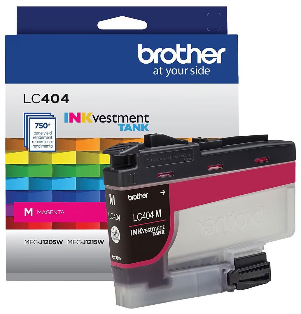 Brother INKvestment Tank Ink Cartridge Standard-Yield in Magenta - LC404MS - image 3