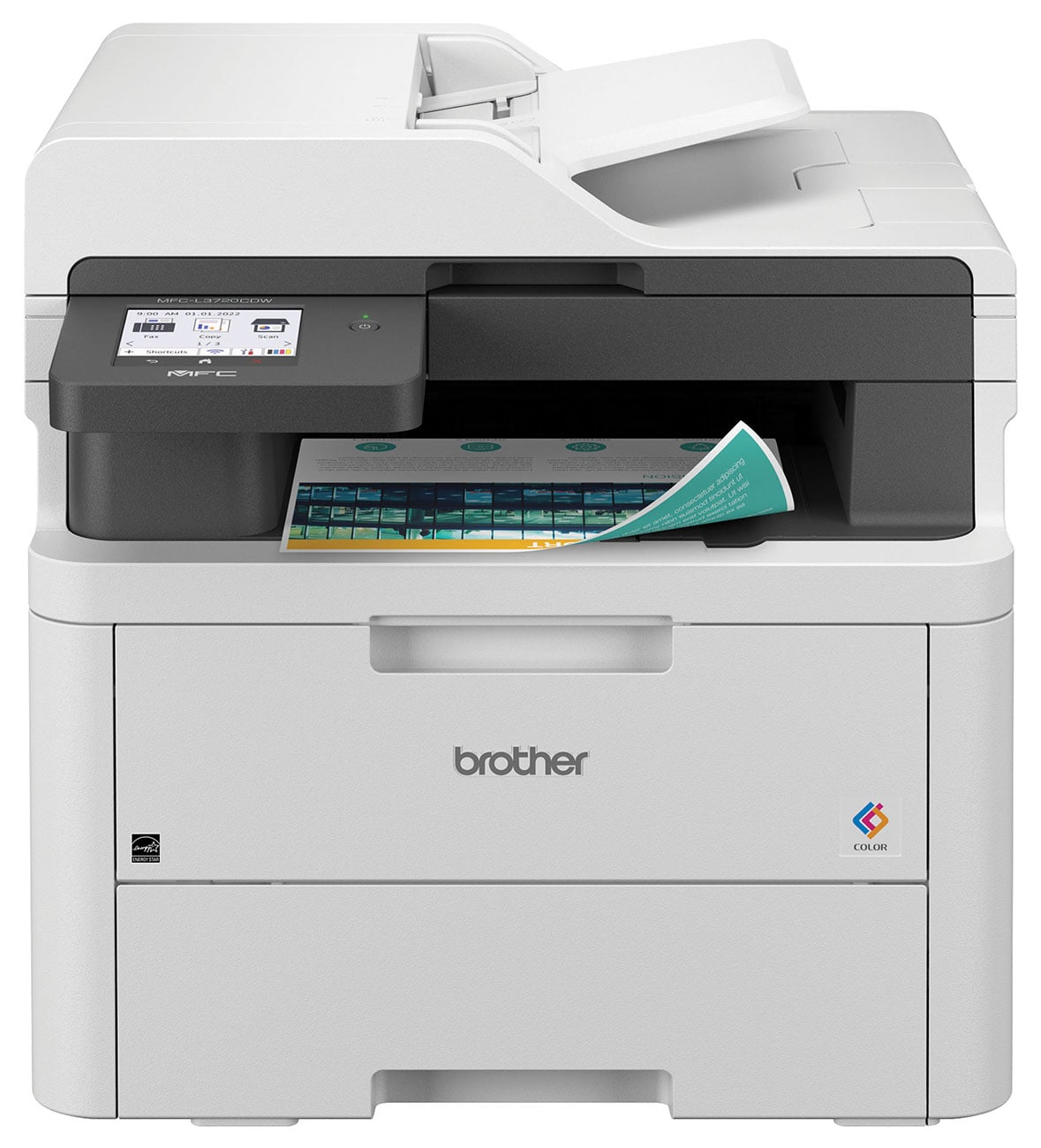 Brother Wireless Digital Color Laser All-in-One Printer in White - MFC-L3720CDW - image 1