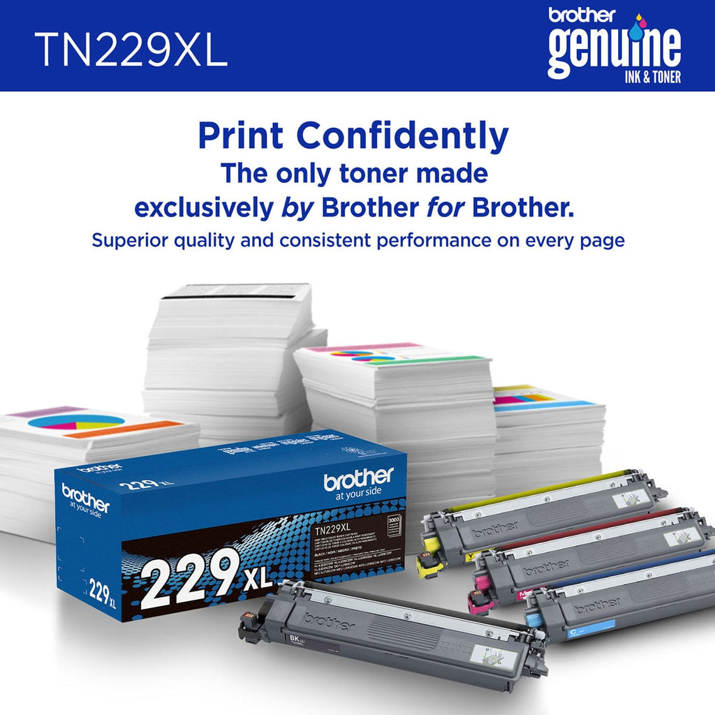 Brother Toner Cartridge High Yield for Laser Printers in Cyan - TN229XLC - image 4