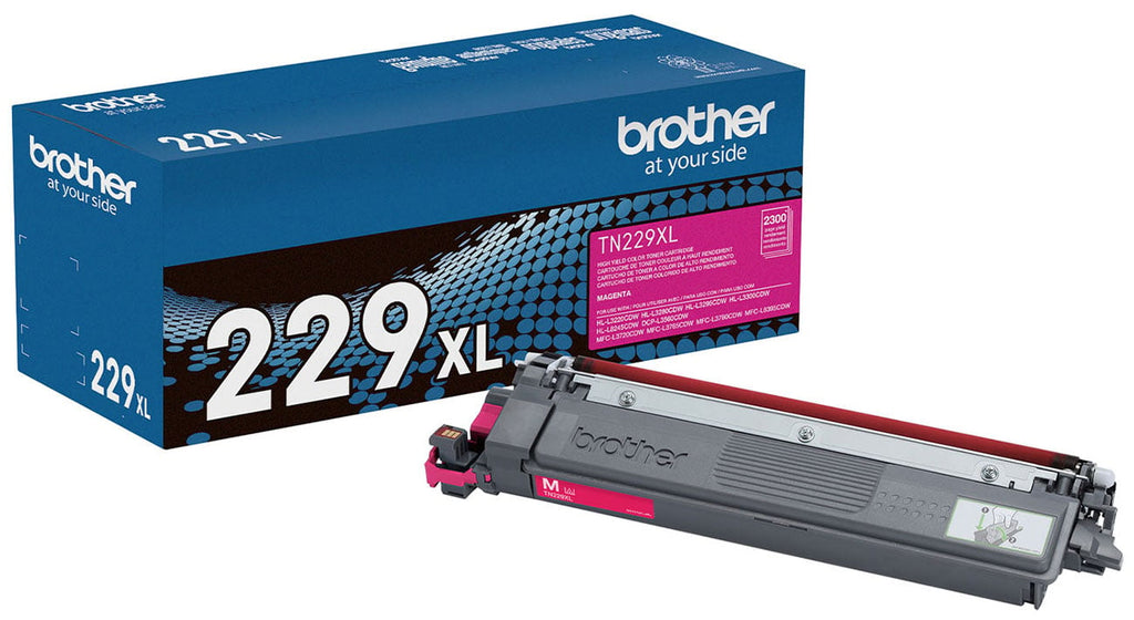 Brother Toner Cartridge High Yield for Laser Printers in Magenta - TN229XLM - image 1
