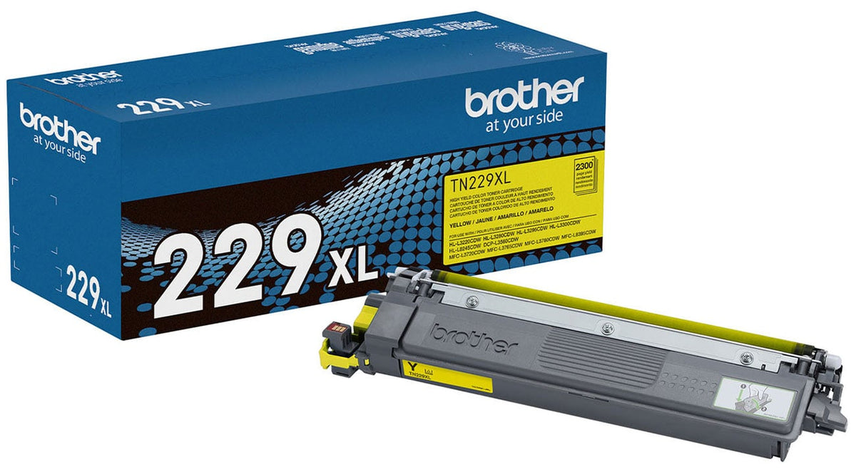 Brother Toner Cartridge High Yield for Laser Printers in Yellow - TN229XLY - image 1
