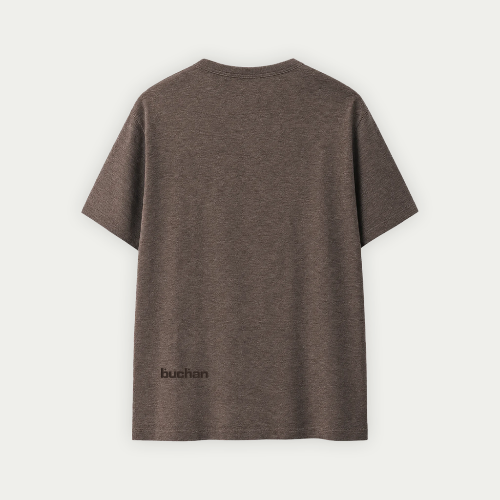 Henley T-Shirt - Brown