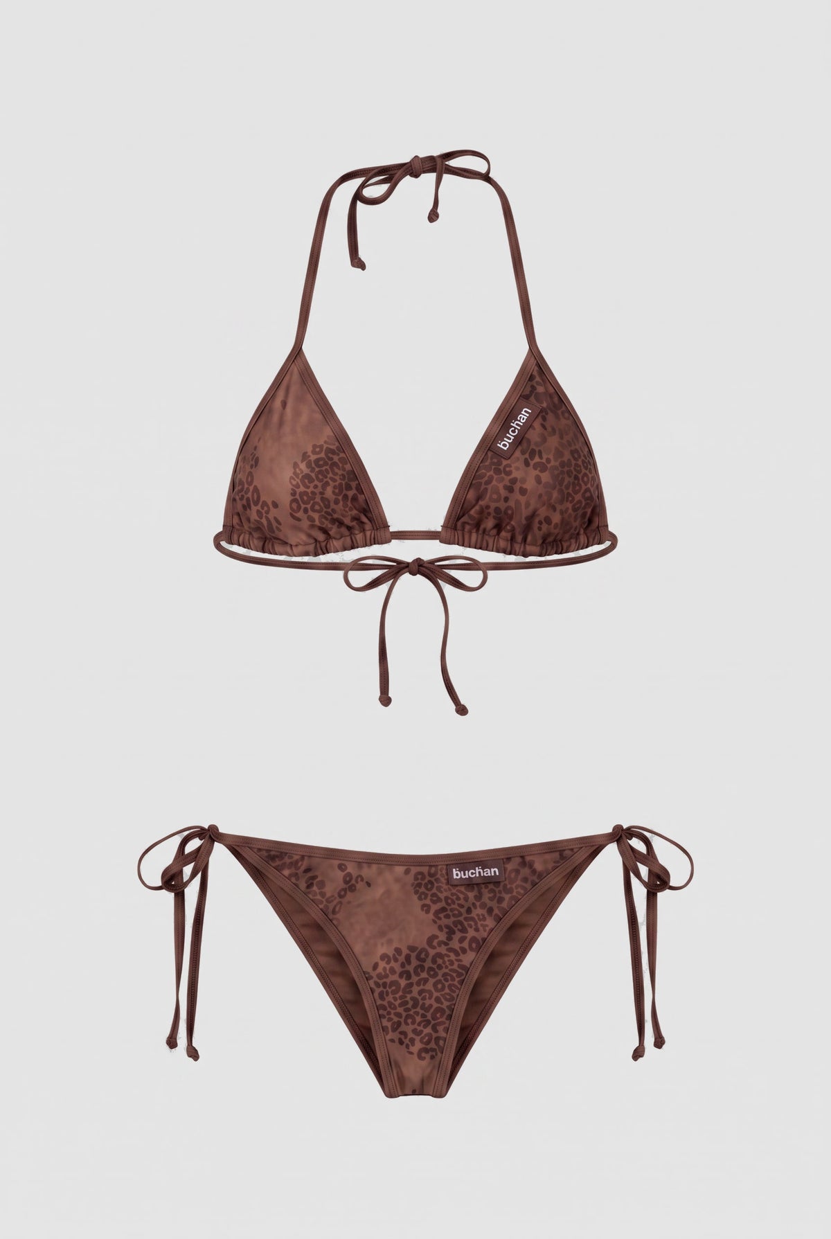 Water Reactive Bikini (Top) - Brown