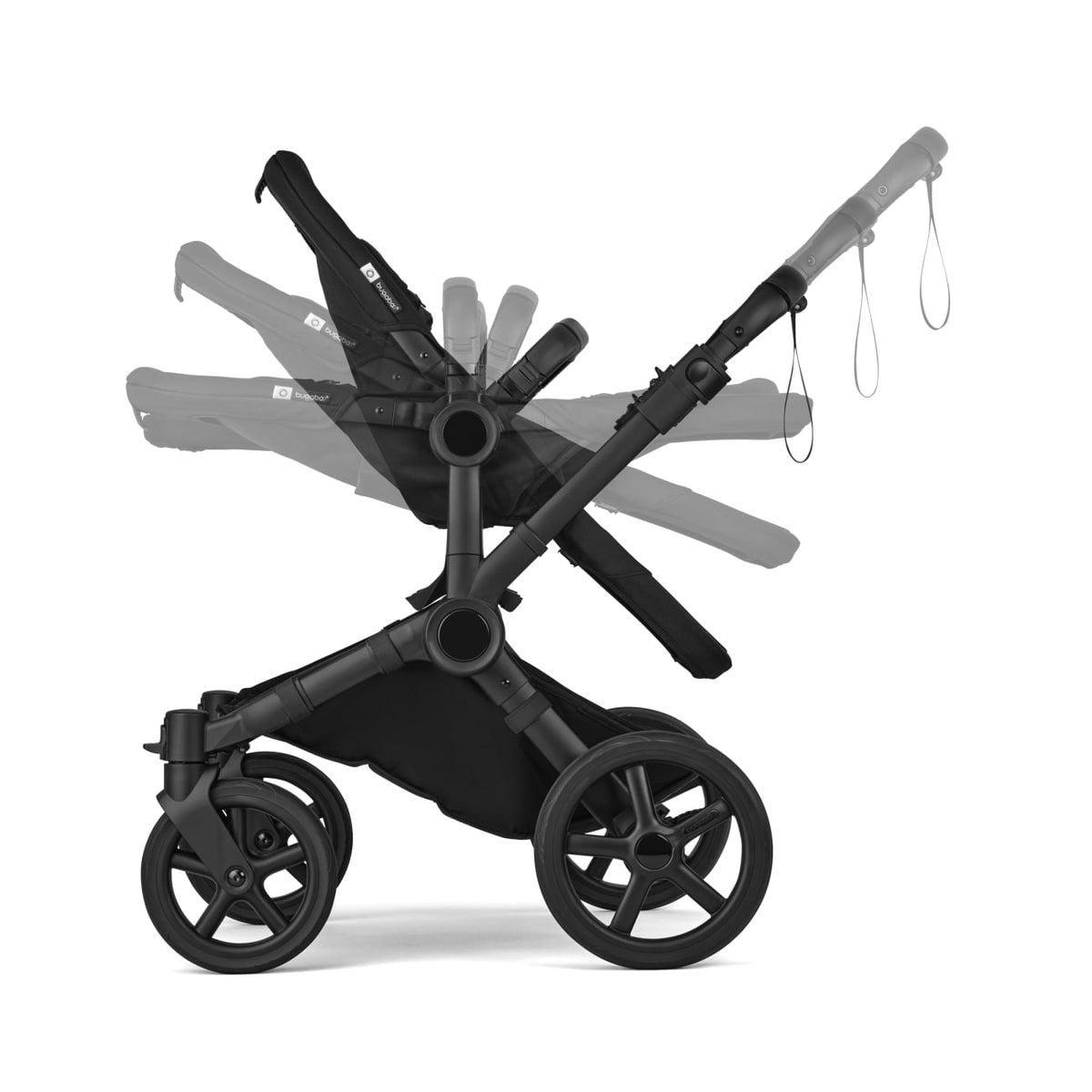 Bugaboo Donkey 6 2-in-1 Stroller in Heritage Black with Black Base - 100370029 - image 6