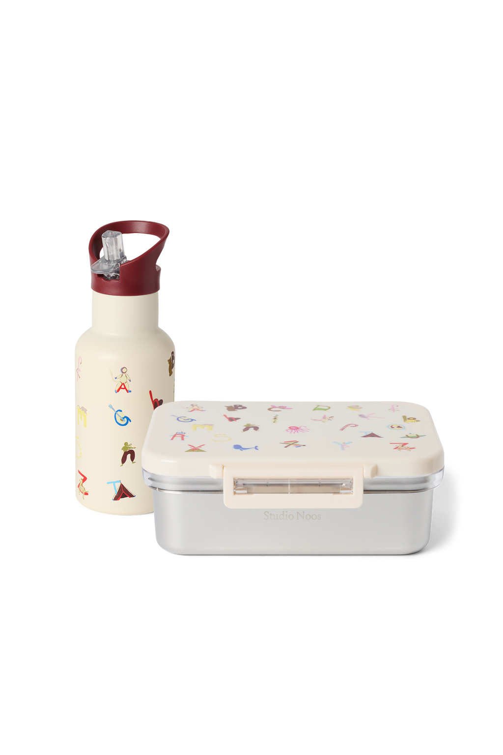 Roestvrijstalen lunchset 350ml | Alfabet
