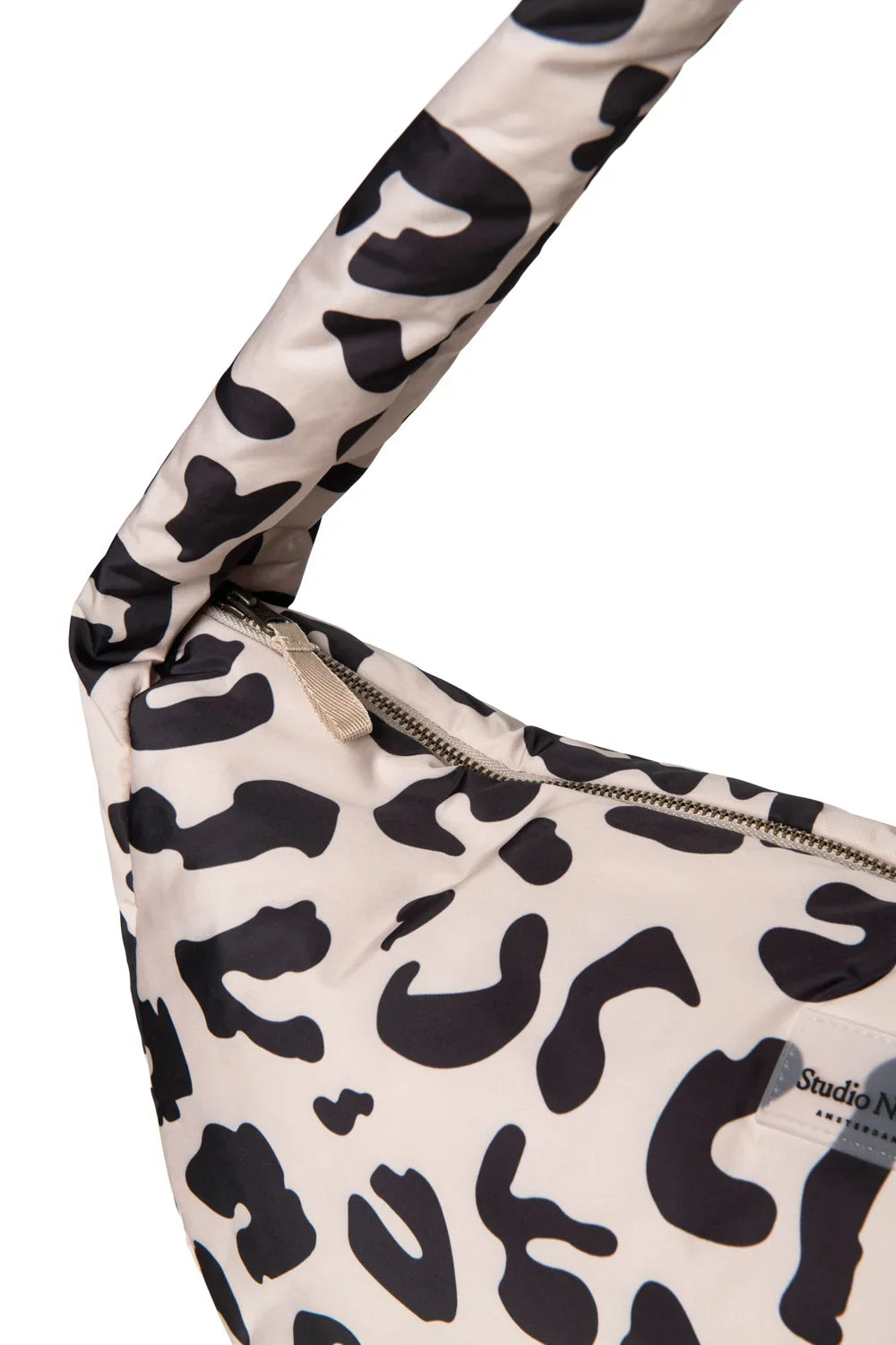 Holy Cow Puffy Crossbody-tas - Bruinachtig