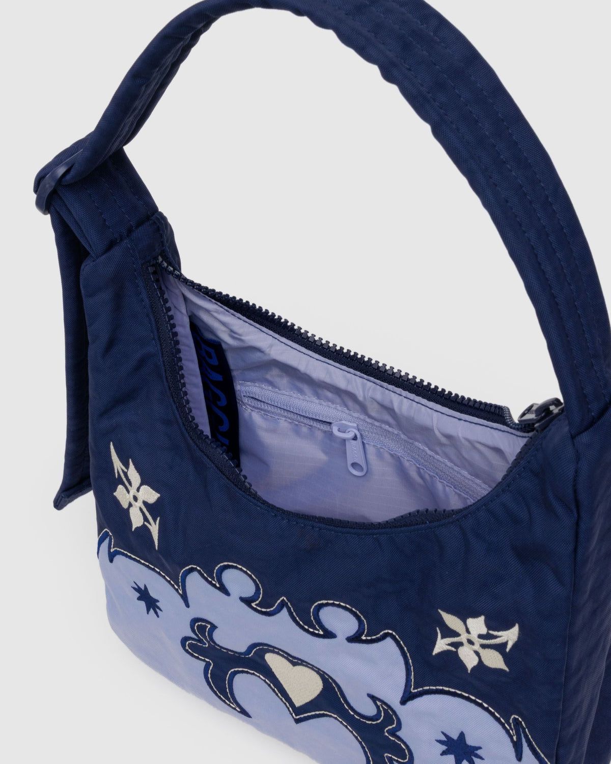 Mini Nylon Shoulder Bag - Western Appliqué - image 4