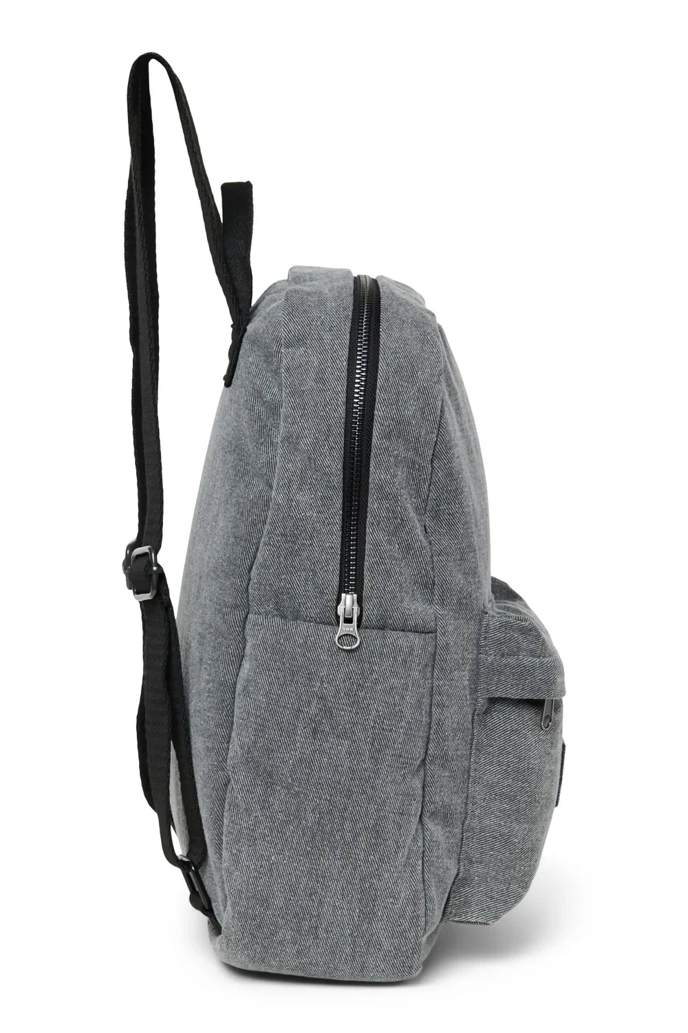 Grijze denim midi-rugzak