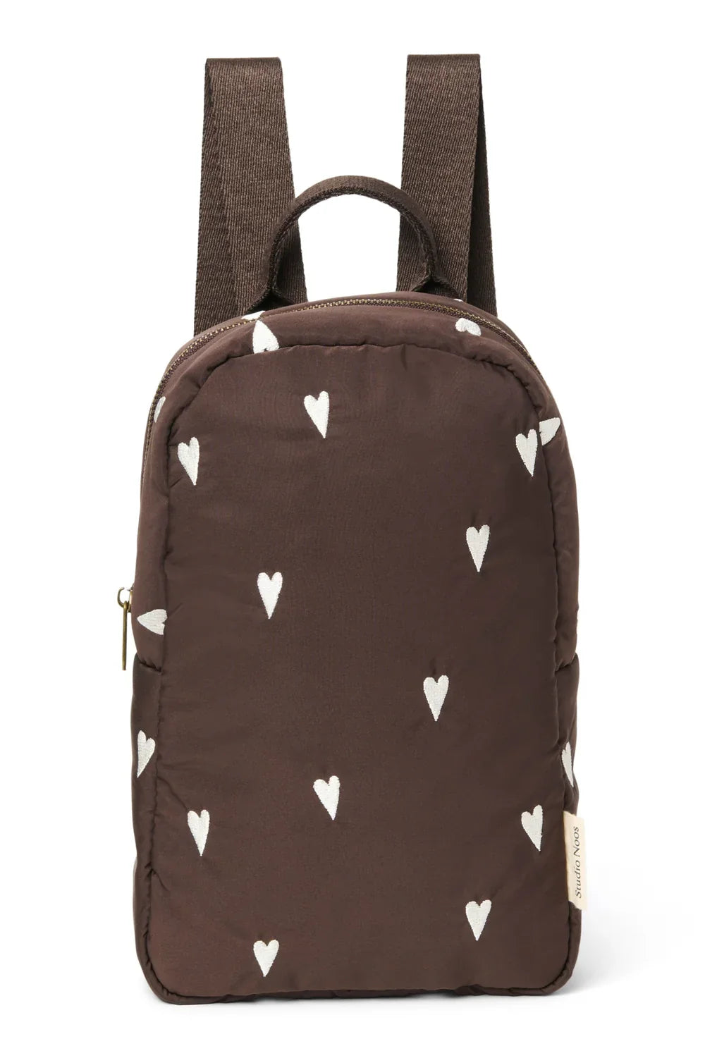 Purple Hearts Puffy Mini Backpack