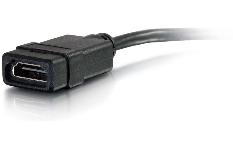 Cables To Go Mini HDMI Male to HDMI Female Adapter Converter Black - 41356 - image 3