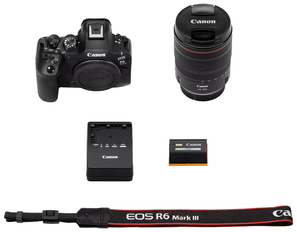 Canon EOS R6 Mark III Mirrorless Camera RF24-105mm F4 L IS USM Lens Kit - 7084C010 - image 6