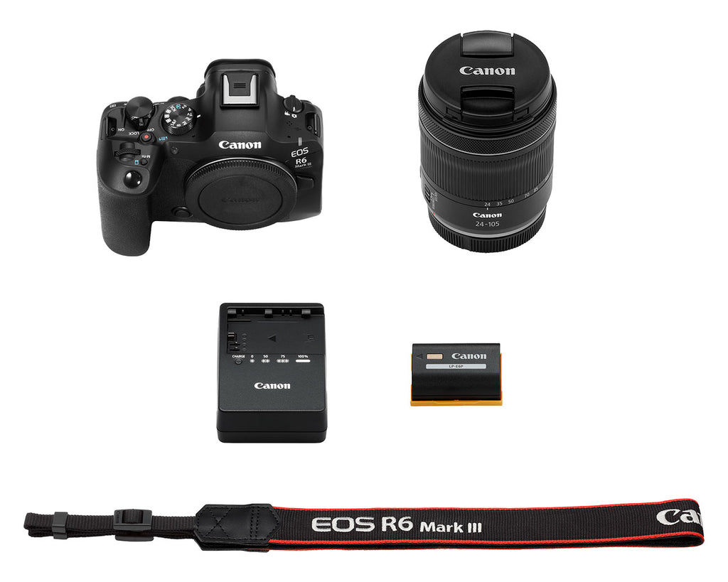 Canon EOS R6 Mark III Mirrorless Camera RF 24-105mm F4-7.1 IS STM Lens Kit - 7084C018 - image 6
