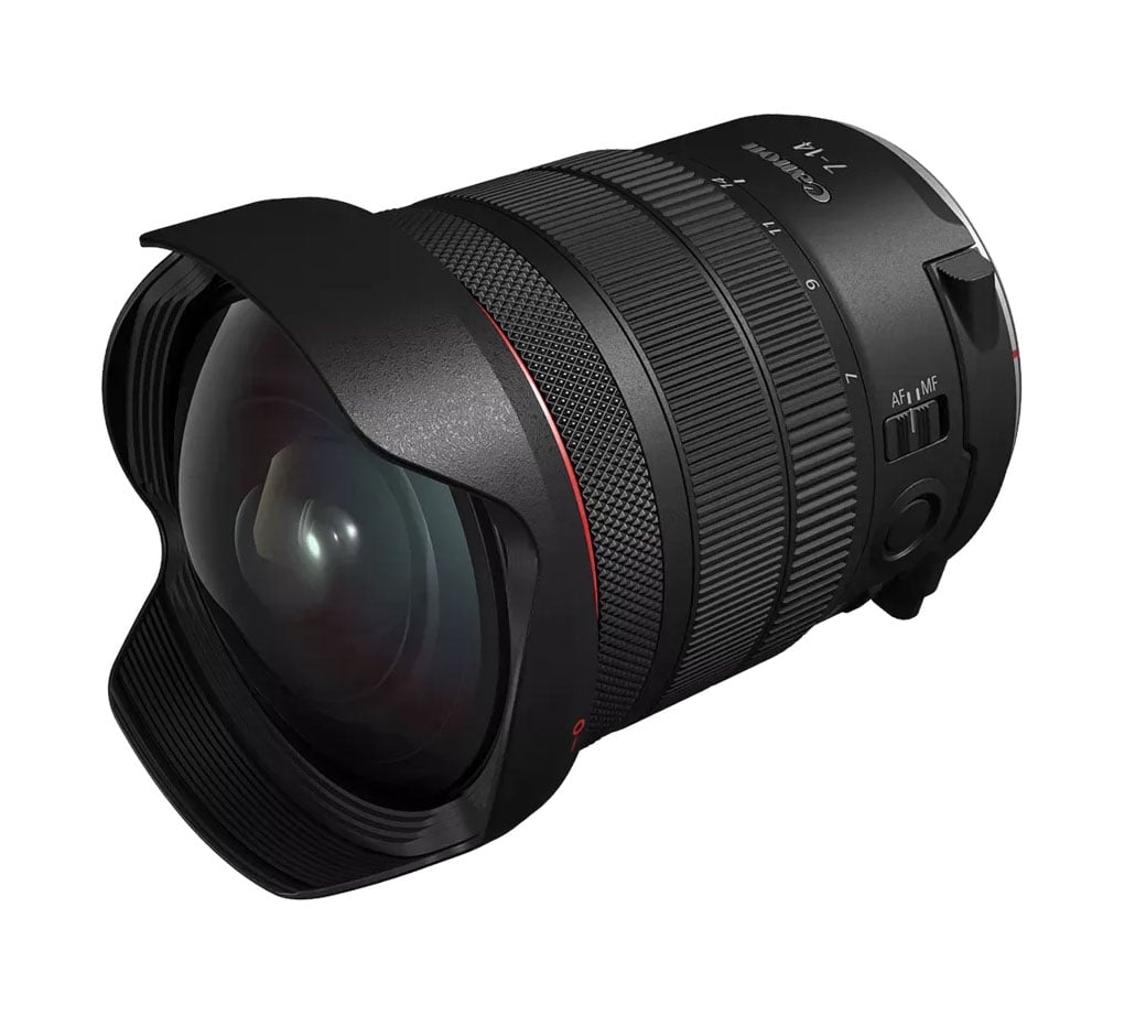 Canon RF 7-14mm F2.8-3.5 L Fisheye STM Lens in Black - 7343C002 - image 1