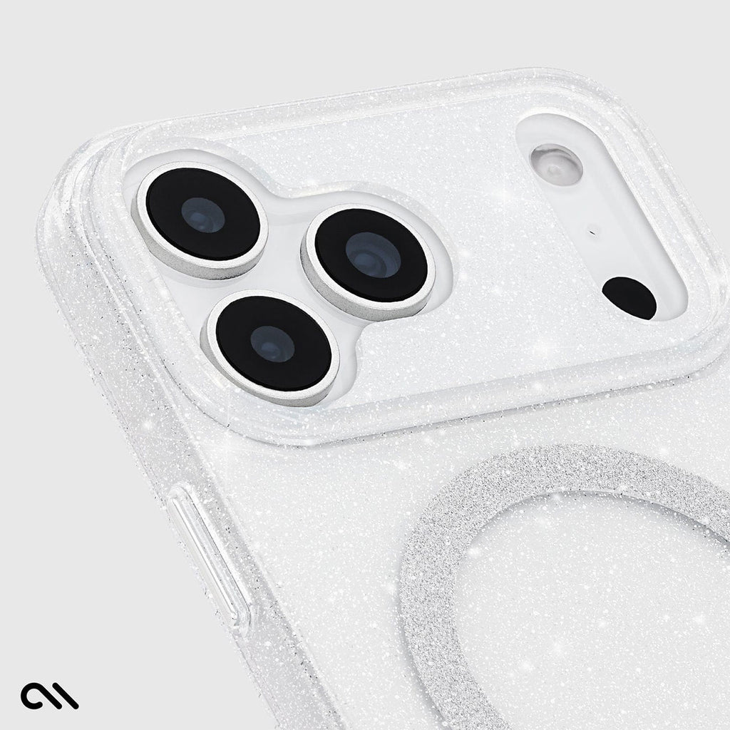Case-Mate MagSafe Phone Case for iPhone 17 Pro Max in Sheer Twinkle Silver - CM057228 - image 2